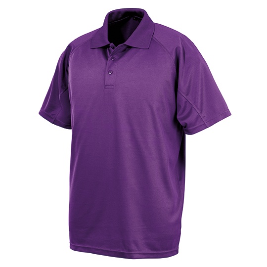 Koszulka Polo Meska Szybkoschnaca Poliester RT288 - Purple