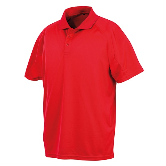 Koszulka Polo Meska Szybkoschnaca Poliester RT288 - Red