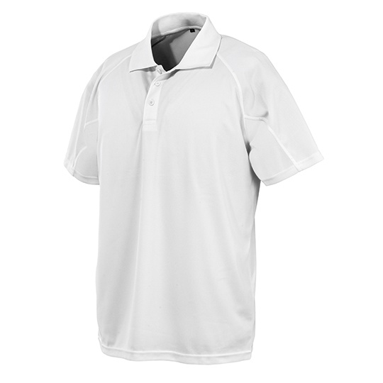 Koszulka Polo Meska Szybkoschnaca Poliester RT288 - White