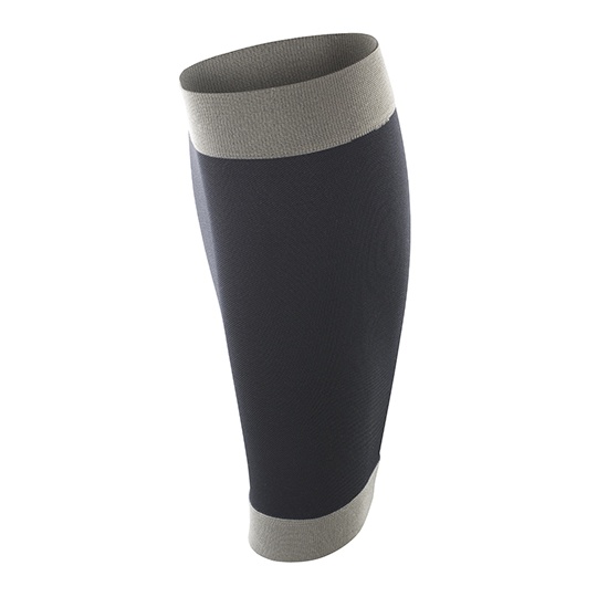 Rekawy Kompresyjne Na Lydki Szybkoschnace Oddychajace RT290 - Black & Grey