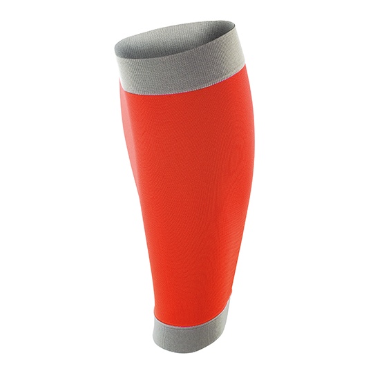 Rekawy Kompresyjne Na Lydki Szybkoschnace Oddychajace RT290 - Orange & Grey