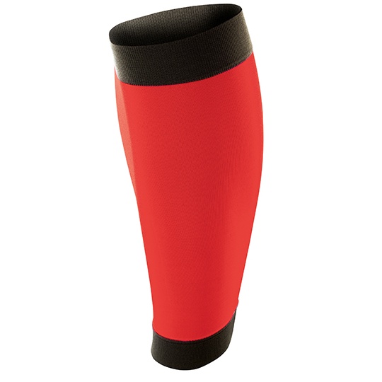 Rekawy Kompresyjne Na Lydki Szybkoschnace Oddychajace RT290 - Red & Black