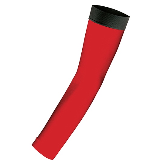 Rekawy Kompresyjne Bezszwowe Szybkoschnace Oddychajace RT291 - Red & Black