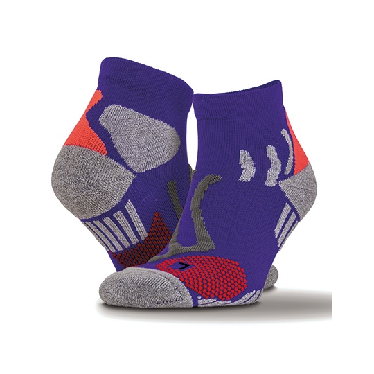 Skarpety sportowe do kostki kompresyjne RT294 - Purple