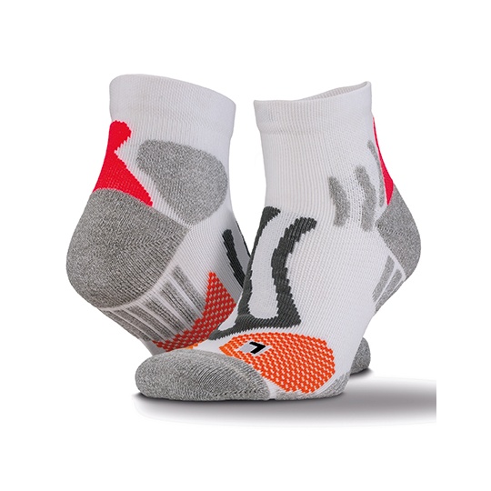 Skarpety sportowe do kostki kompresyjne RT294 - White