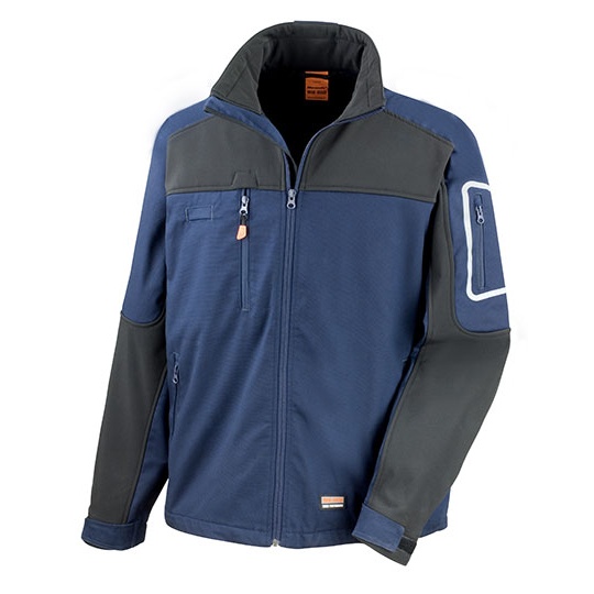 Kurtka Softshell Wodoodporna Oddychajaca RT302 - Navy & Black