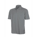 Koszulka Polo Męska z Kieszenia Bawelniano Poliestrowa RT312 - Workguard Grey