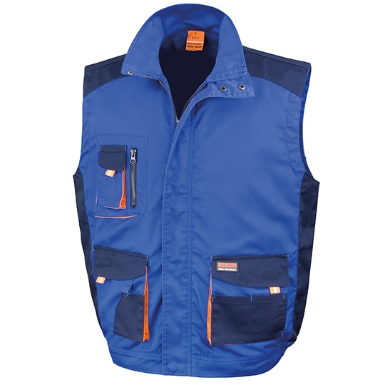 Kamizelka Klasyczna Wodoodporna Oddychajaca RT317 - Royal & Navy & Orange