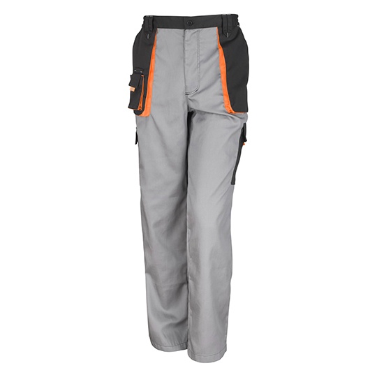 Spodnie Klasyczne Wodoodporne Oddychajace RT318 - Grey & Black & Orange
