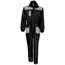 Kombinezon Roboczy Lekki Wodoodporny RT321 - Black & Grey & Orange