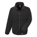 Kurtka polarowa z zamkiem i stojka RT330 - Black