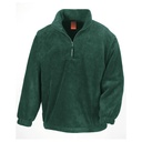 Bluza polarowa z zamkiem 1/4 RT33A - Forest