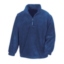 Bluza polarowa z zamkiem 1/4 RT33A - Royal