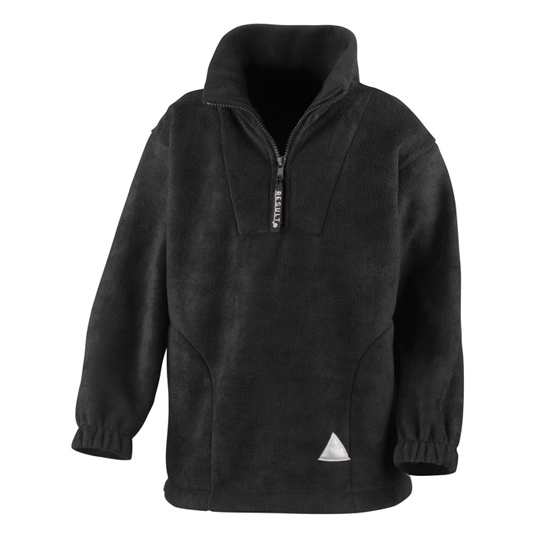 Bluza Klasyczna Polarowa Dziecieca RT33J - Black