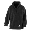 Bluza Klasyczna Polarowa Dziecieca RT33J - Black