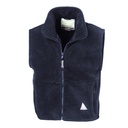 Mlodziezowy bezrekawnik polarowy RT37Y - Navy