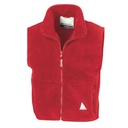 Mlodziezowy bezrekawnik polarowy RT37Y - Red