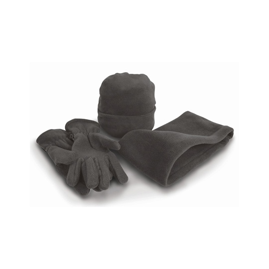 Zestaw Zimowy Polar Niemechacacy RT40 - Charcoal Grey