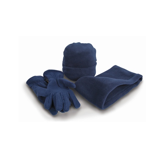 Zestaw Zimowy Polar Niemechacący RT40 - Navy