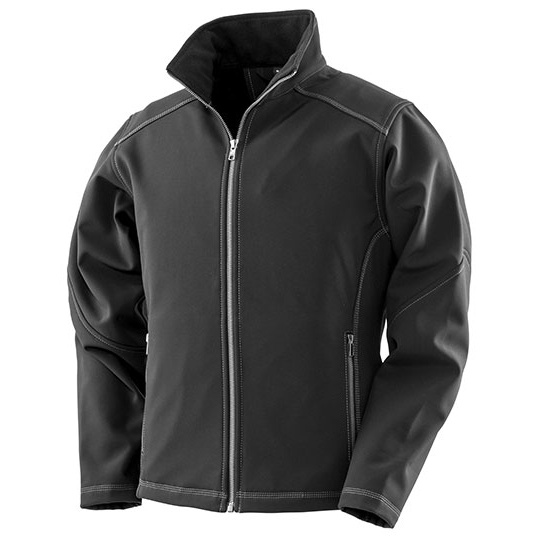 Damska kurtka softshell slim RT455F - Black