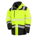 Kurtka Softshell Wodoodporna Odblaskowa RT475 - Fluorescent Yellow & Black