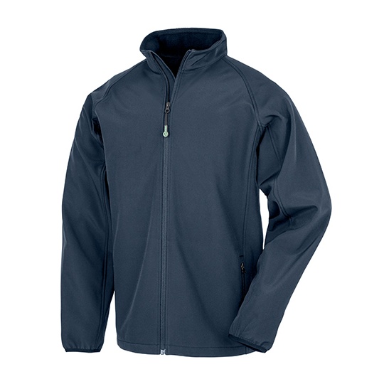 Kurtka Meska Slim Fit Softshell Recykling RT901 - Navy