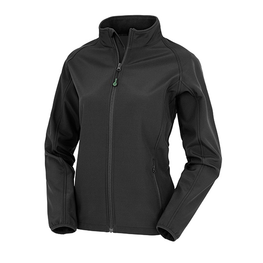 Kurtka Slim Softshell Recykling RT901F - Black