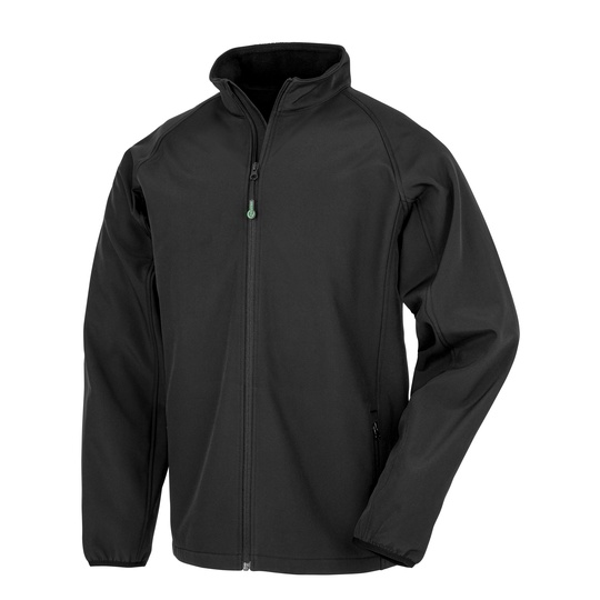 Kurtka Dziecięca Softshell 2-Warstwowa Recykling RT901J - Black