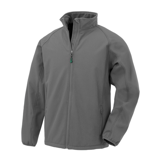 Kurtka Dziecięca Softshell 2-Warstwowa Recykling RT901J - Grey
