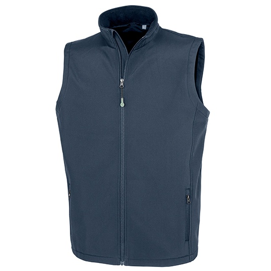 Kamizelka Slim Fit Softshell Recyklingowany RT902 - Navy