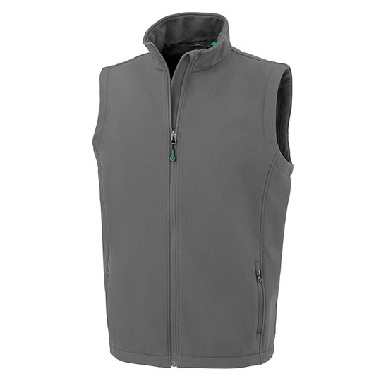 Kamizelka Slim Fit Softshell Recyklingowany RT902 - Workguard Grey