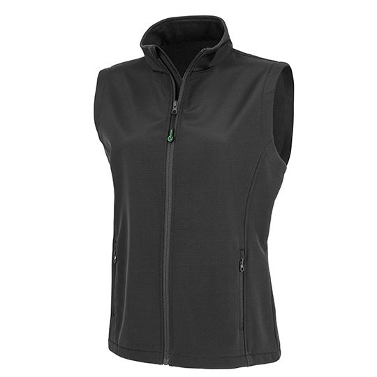 Damski bezrękawnik softshell slim RT902F - Black