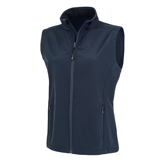 Damski bezrekawnik softshell slim RT902F - Navy