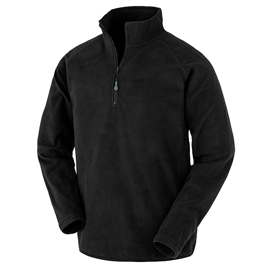 Bluza Mikropolar Oddychajaca z Recyklingu RT905 - Black