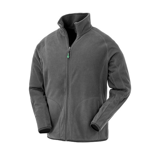 Kurtka Polarowa Oddychajaca z Recyklingu RT907 - Grey