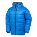 Pikowana parka z kapturem RT910 - Royal
