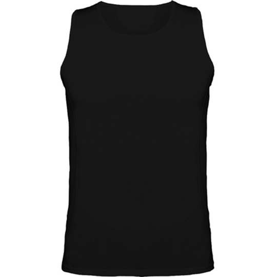Koszulka bez rekawow Meska Oddychajaca RY0353 - Black 02