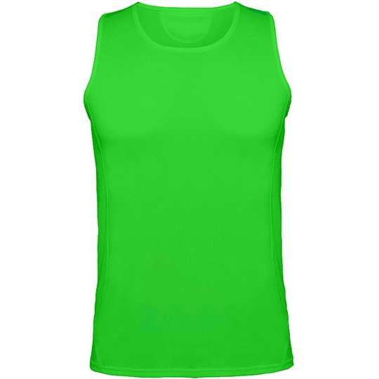 Koszulka bez rekawow Meska Oddychajaca RY0353 - Lime Green 225
