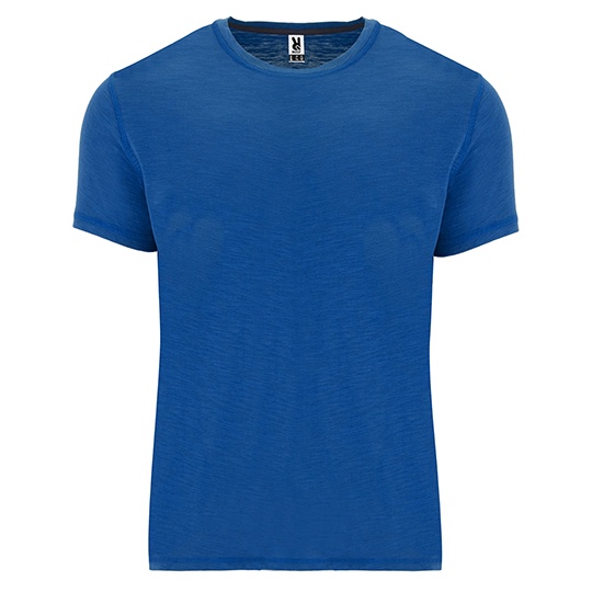 T-Shirt Klasyczny Bawelniany z Przedluzonym Tylem RY0396 - Royal Blue 05