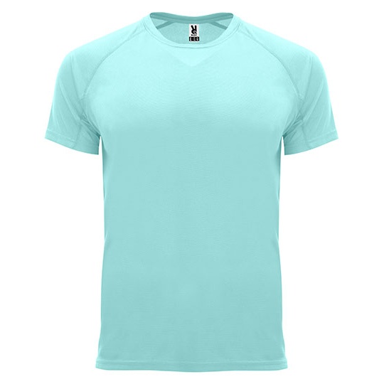 T-shirt Meski Raglanowy Funkcyjny RY0407 - Green Mint 98