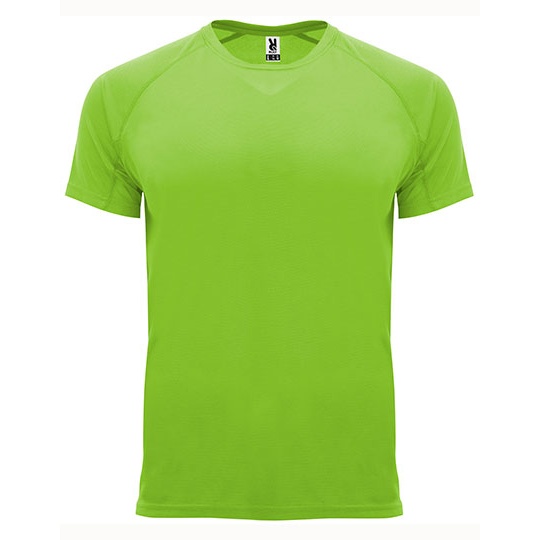 T-shirt Meski Raglanowy Funkcyjny RY0407 - Lime Green 225