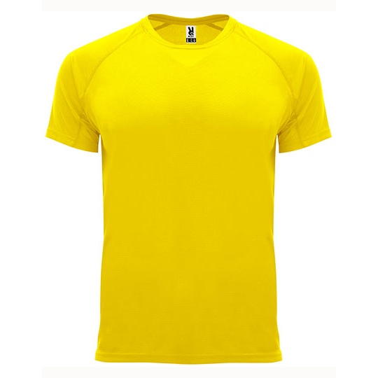 T-shirt Meski Raglanowy Funkcyjny RY0407 - Yellow 03