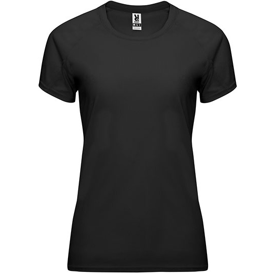 T-shirt Damski Funkcjonalny Odprowadzajacy Wilgoc RY0408 - Black 02