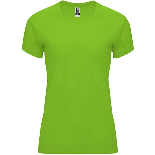 T-shirt Damski Funkcjonalny Odprowadzający Wilgoć RY0408 - Lime Green 225