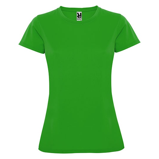 Koszulka Damska Slim Funkcyjna Oddychajaca RY0423 - Fern Green 226