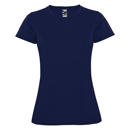 Koszulka Damska Slim Funkcyjna Oddychajaca RY0423 - Navy Blue 55