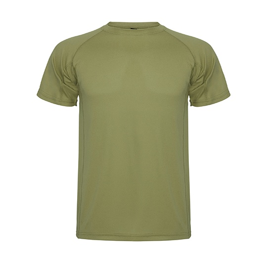 T-shirt Męski Raglanowy Funkcyjny Oddychający RY0425 - Army Green 15