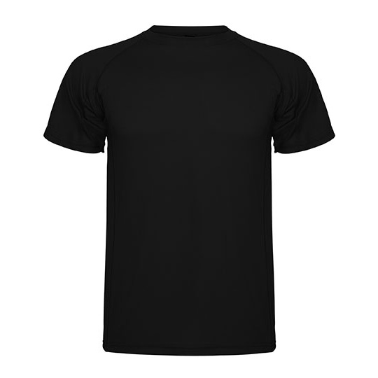 T-shirt Meski Raglanowy Funkcyjny Oddychajacy RY0425 - Black 02