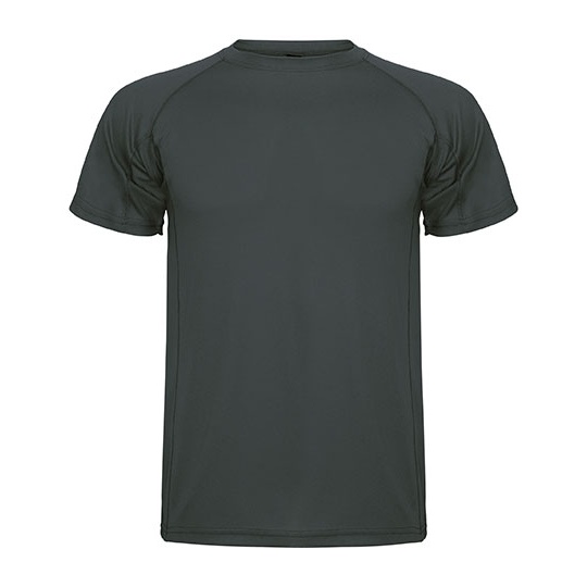 T-shirt Męski Raglanowy Funkcyjny Oddychający RY0425 - Dark Lead 46