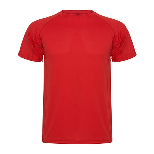 T-shirt Meski Raglanowy Funkcyjny Oddychajacy RY0425 - Red 60